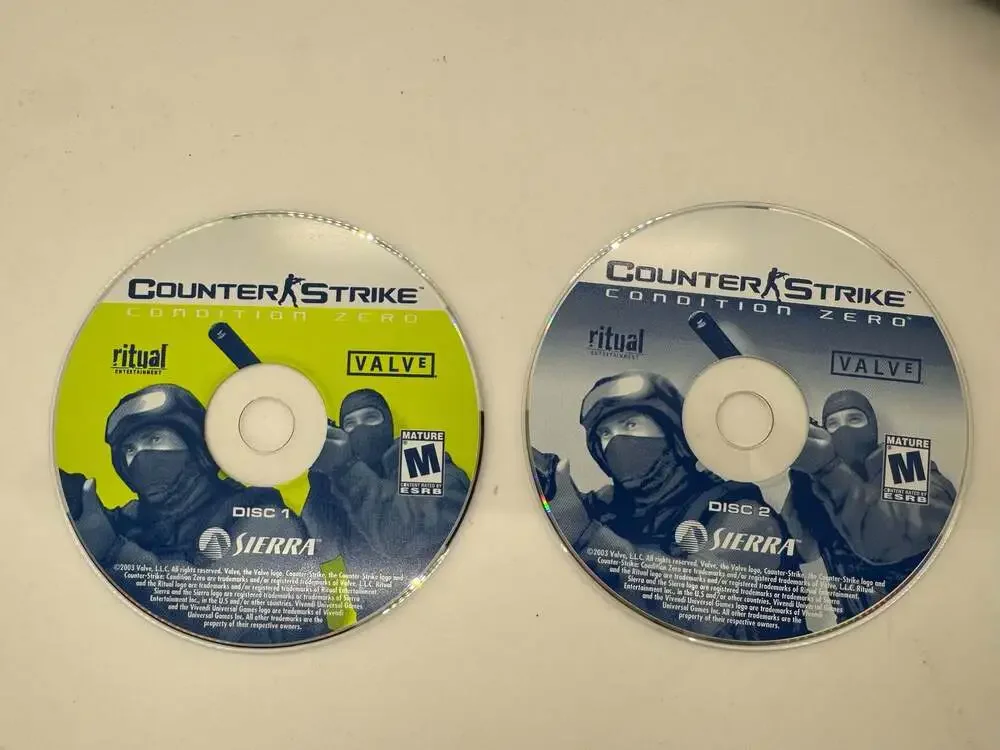 Counter-Strike: Condition Zero PC CD-ROM 2-Disc Game